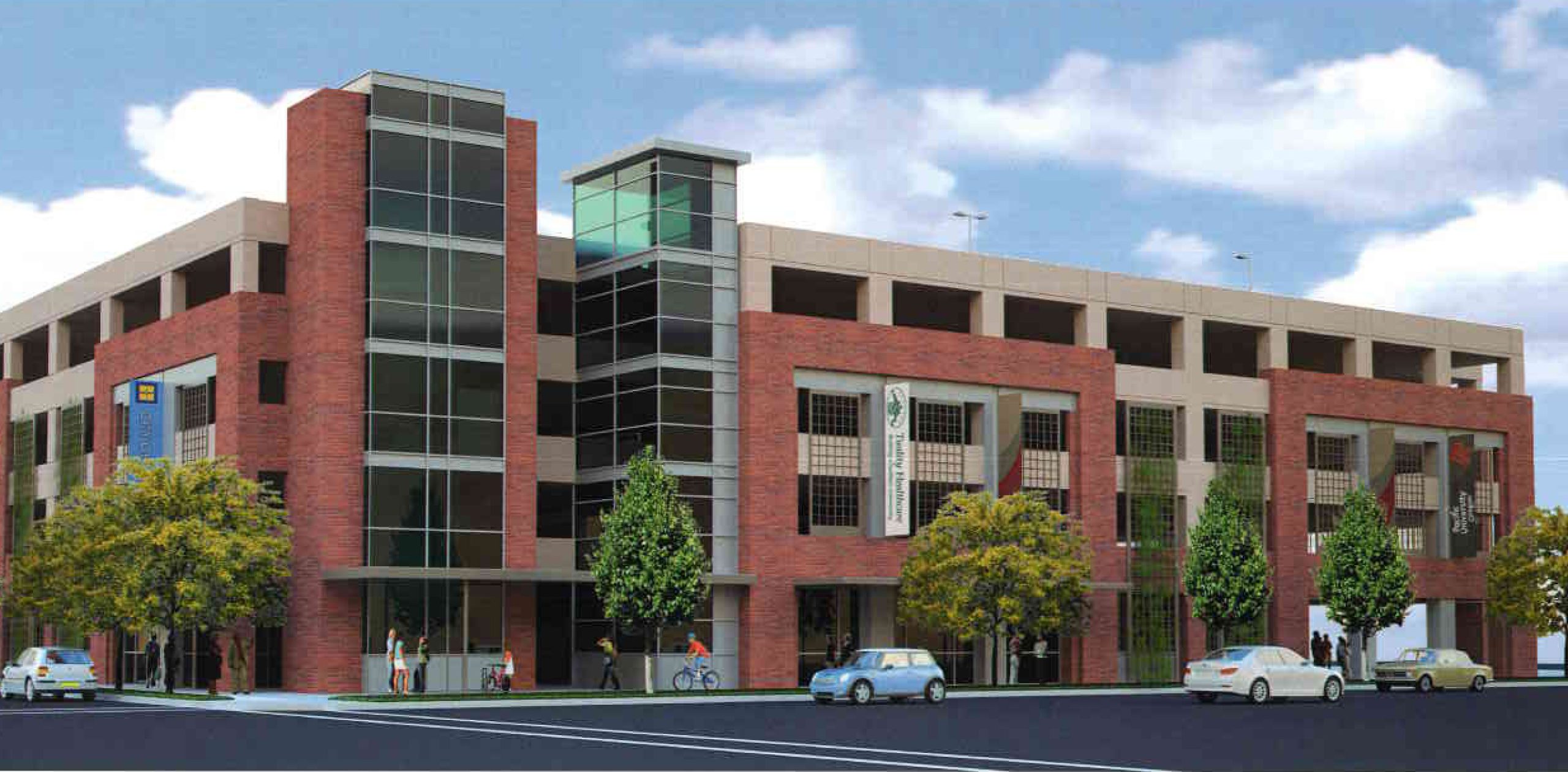 The design by Skanska for the Intermodal Transit Facility that PCC will be housed in.