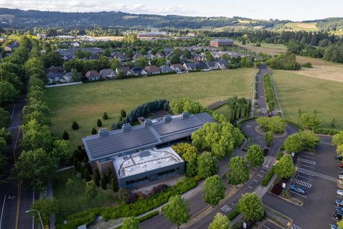 Newberg Center aerial