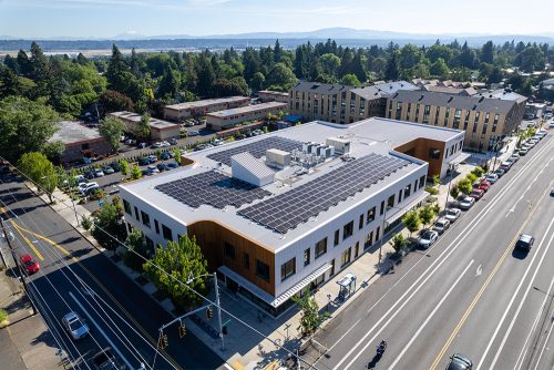 Opportunity Center at 42nd Ave aerial