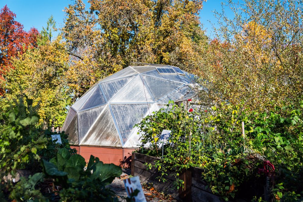 Southeast Learning Garden greenhouse