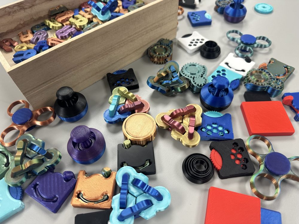 3D printed fidget toys