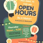 PCC OMIC TC Fab Lab Open Hours