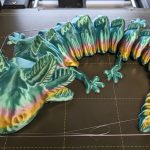 3D printed axolotl