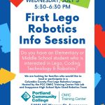 First Lego Robotics Info Session
