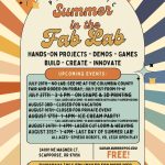 PCC OMIC Training Center | Fab Lab | Summer in the Fab Lab | Hands-on Projects | Demos | Games | Build | Create | Innovate | August 31st 1 - 4 PM - Last Day of Summer Lab | All ages - Sphero Robots, VR, Lego Open Play | 34001 NE Wagner Ct. Scappoose, OR 97056 | Contact: sarah.burns@pcc.edu | Free! | Visit pcc.edu/maker for more info.