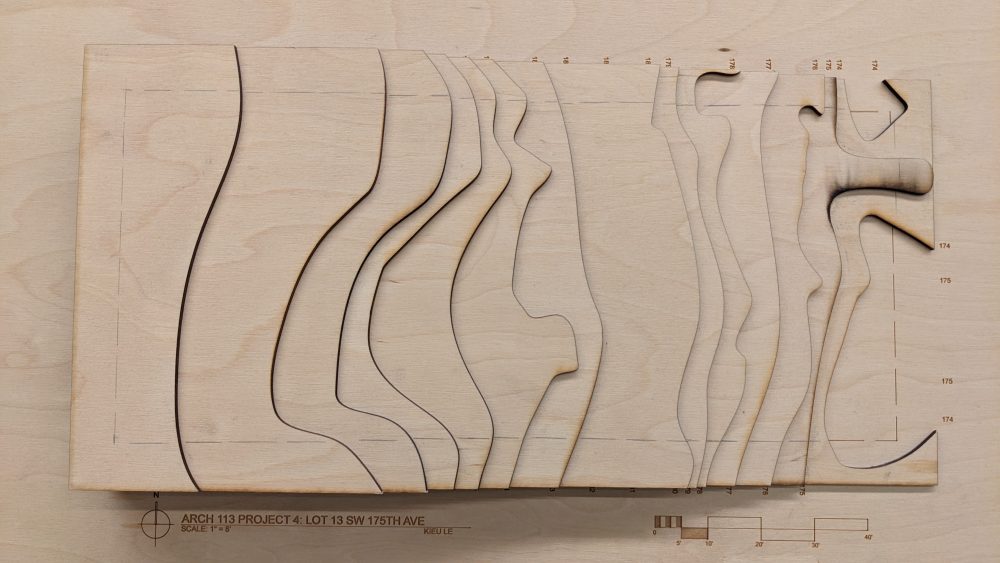 Topographical Laser Cut