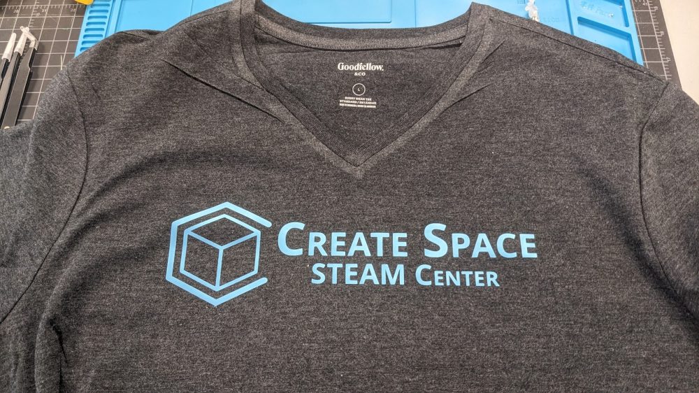 Create Space STEAM Center t-shirt