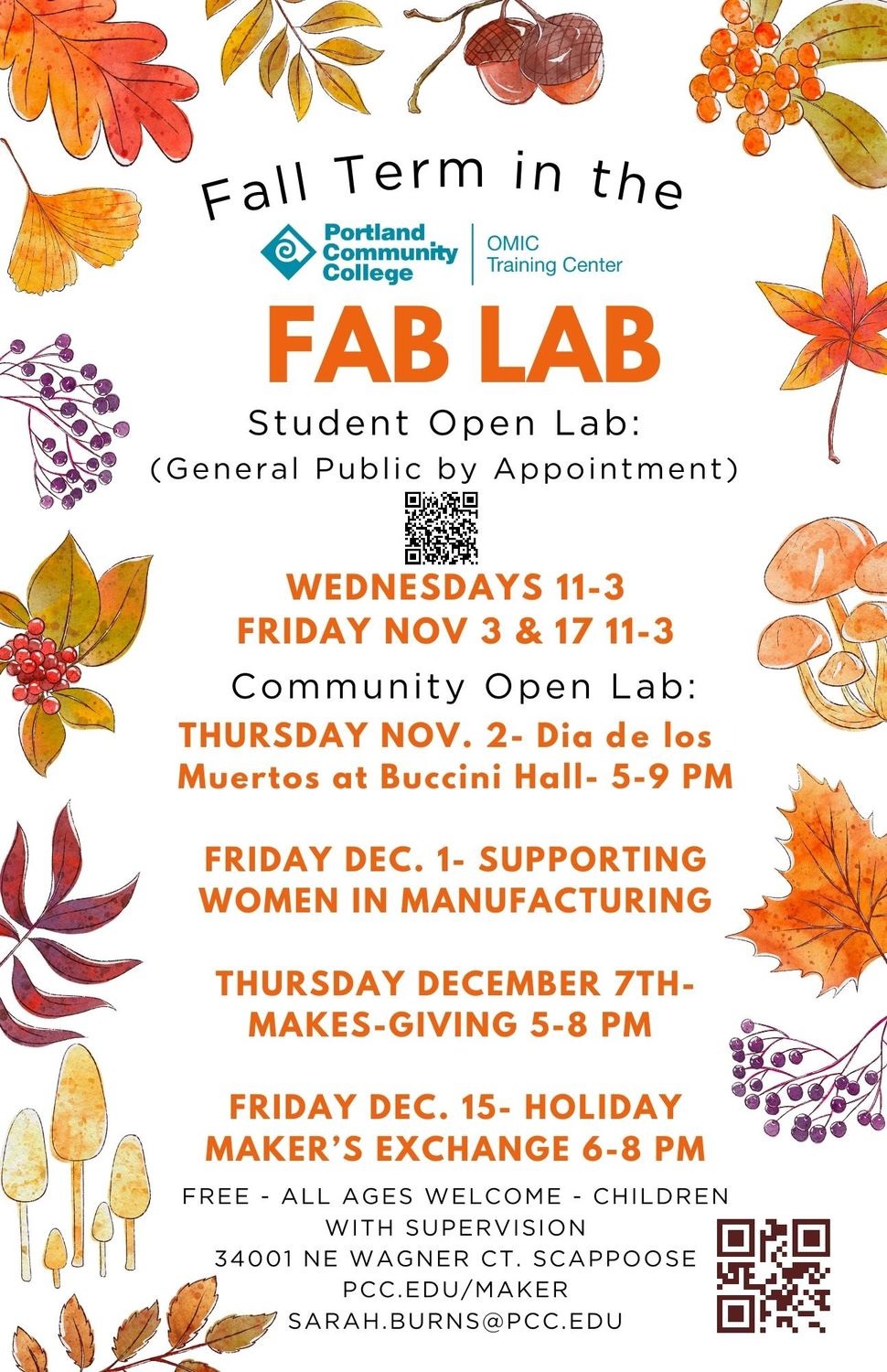 Fall Term in the Fab Lab