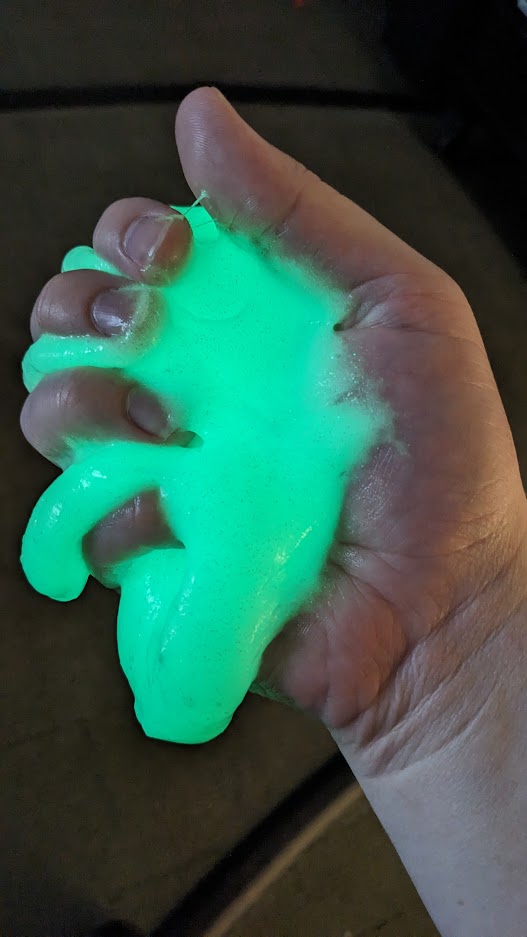 Glow in the dark slime