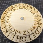 Laser Cut Cipher Wheel