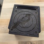 Laser Cut Crow Box