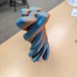 A 3D printed nested twist