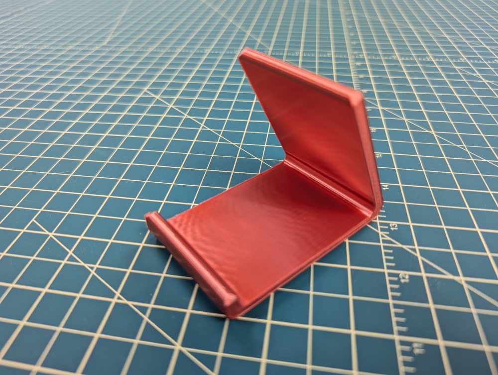 3D printed phone stand