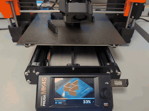 Prusa MK4S Printing Phone Stands
