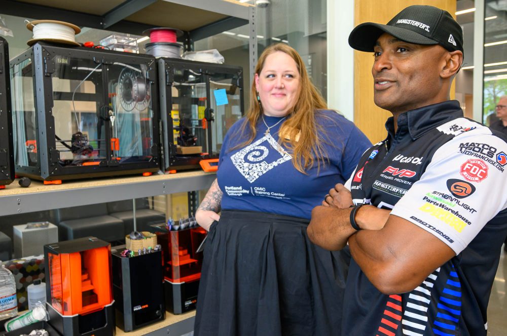 Sarah Burns and 3D printers