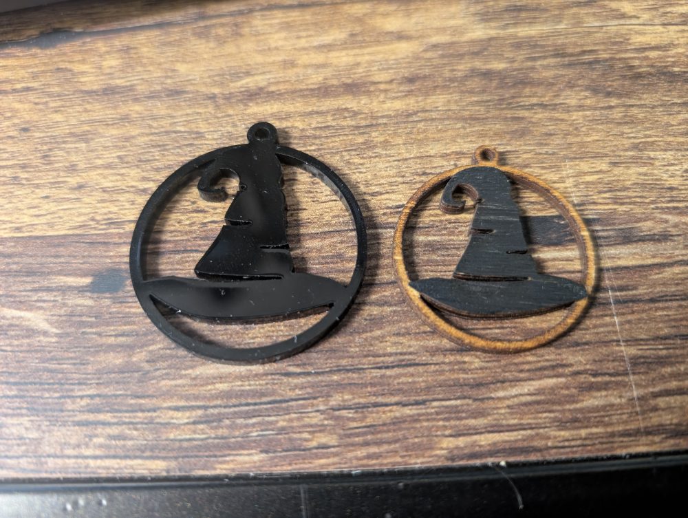 Witch Hat Earrings