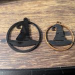 Witch Hat Earrings