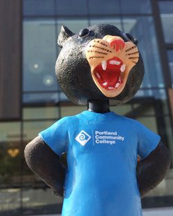 Poppie the Panther bobblehead