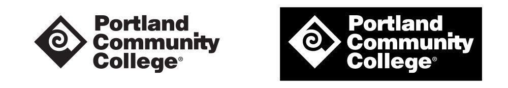 PCC Logo in Black and White