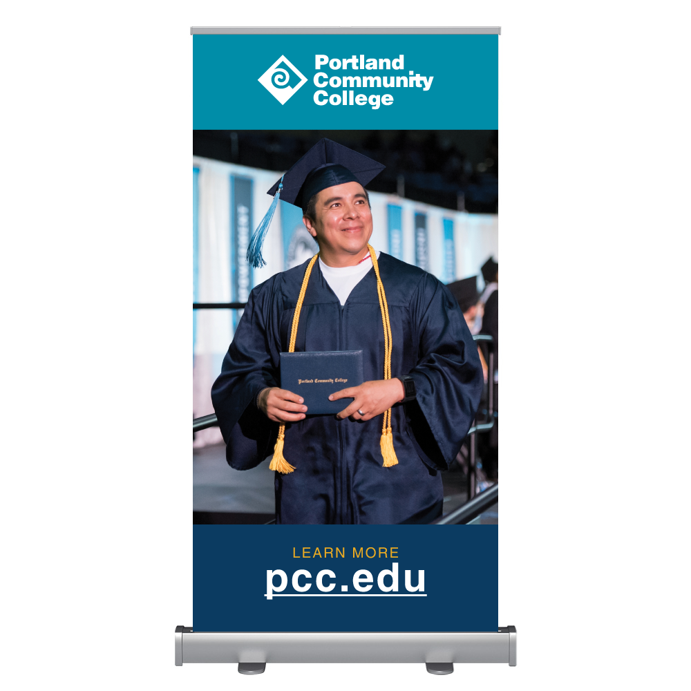 Wide Pop-up Banner with PCC Grad version 1