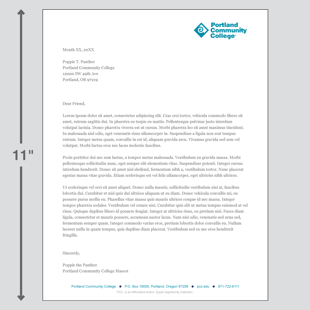 DIY Marketing Template - Letterhead Template #2