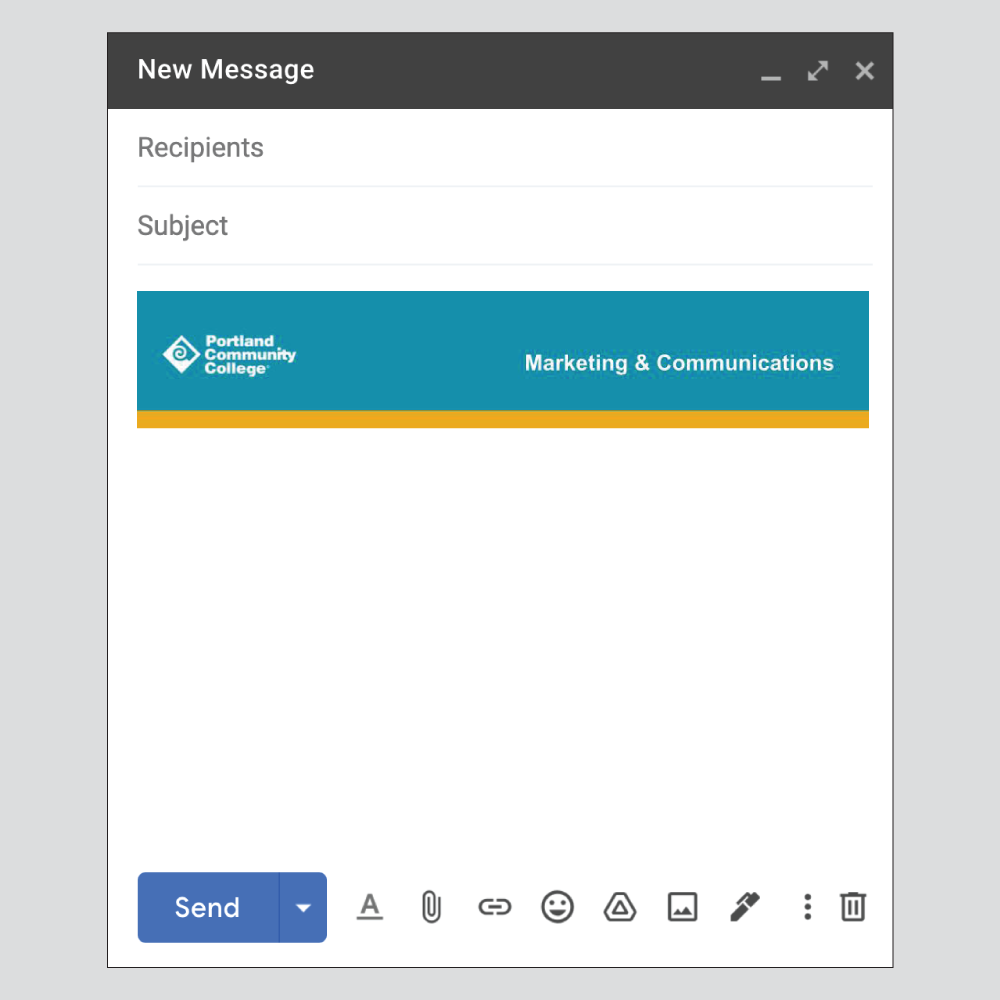 DIY Marketing Template - Email Header - Narrow