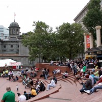 Portland's 'Living Room' will be the site for PCC's 50th kickoff event.