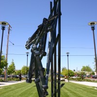 In 2007, this sculpture by Mylan Rakich was installed at Cascade for Art Beat.