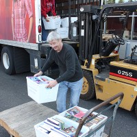 To date, Rock Creek has delivered more than 10,000 pounds of books to the facility in Wilsonville. How many books is that? Approximately 14,000 books have been replaced by 20,000 new ones.
