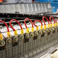 A Toyota Prius battery pack contains many small batteries that each must be worked on.