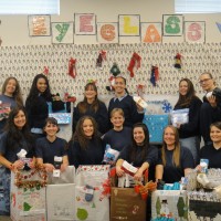 Last year, the campaign collected 4,500 pairs of pairs of socks and this year’s goal is 5,000.