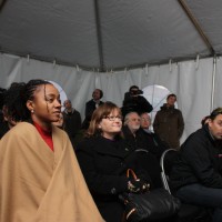 The groundbreaking audience.