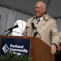 Representative from the construction industry speaks.