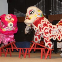 Lion dance.