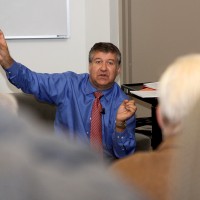 'What we want to do is to not only get you engaged in this conversation today, but have it be ongoing to chart our future,' said Jeremy Brown. 'We hope to continue these as we navigate our strategic planning and beyond that.'