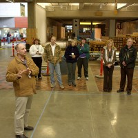 Gary Sutton explains the history of the elevator's work.
