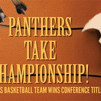 PCC men's basketball team wins conference title!