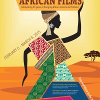 The 2015 poster for the Cascade Festival of African Films.