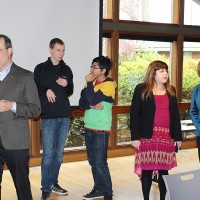 Group discusses the conversation Senator Dembrow helped to lead.