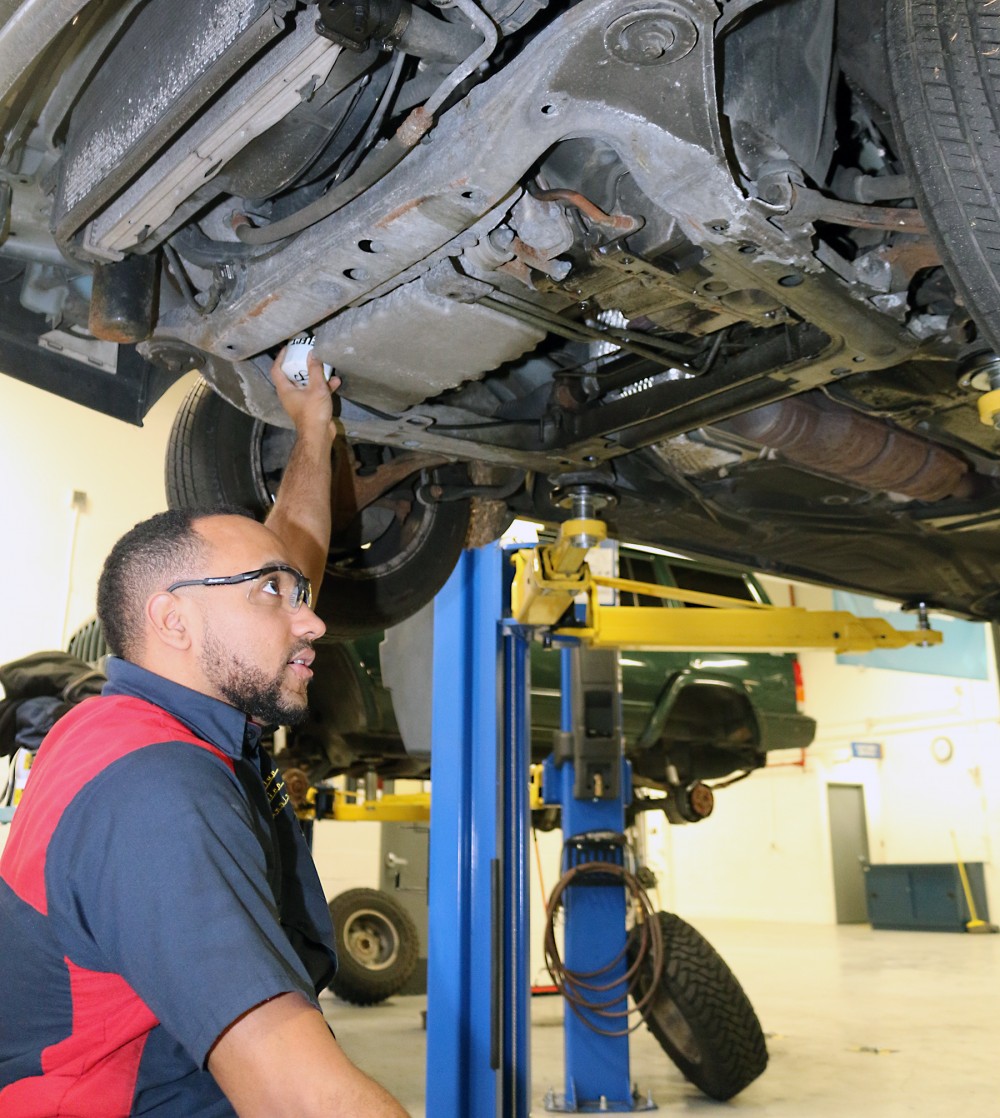 Steele can talk shop until the cows come home. He’s proficient on discussing engine performance, types of cars or how to troubleshoot modifications.