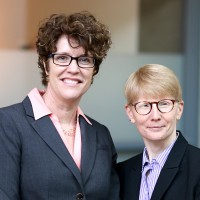 PCC Southeast Campus President Dr. Jessica Howard and Dr. Suzanne Johnson VP of Academic Affairs for Suffolk County Community College.