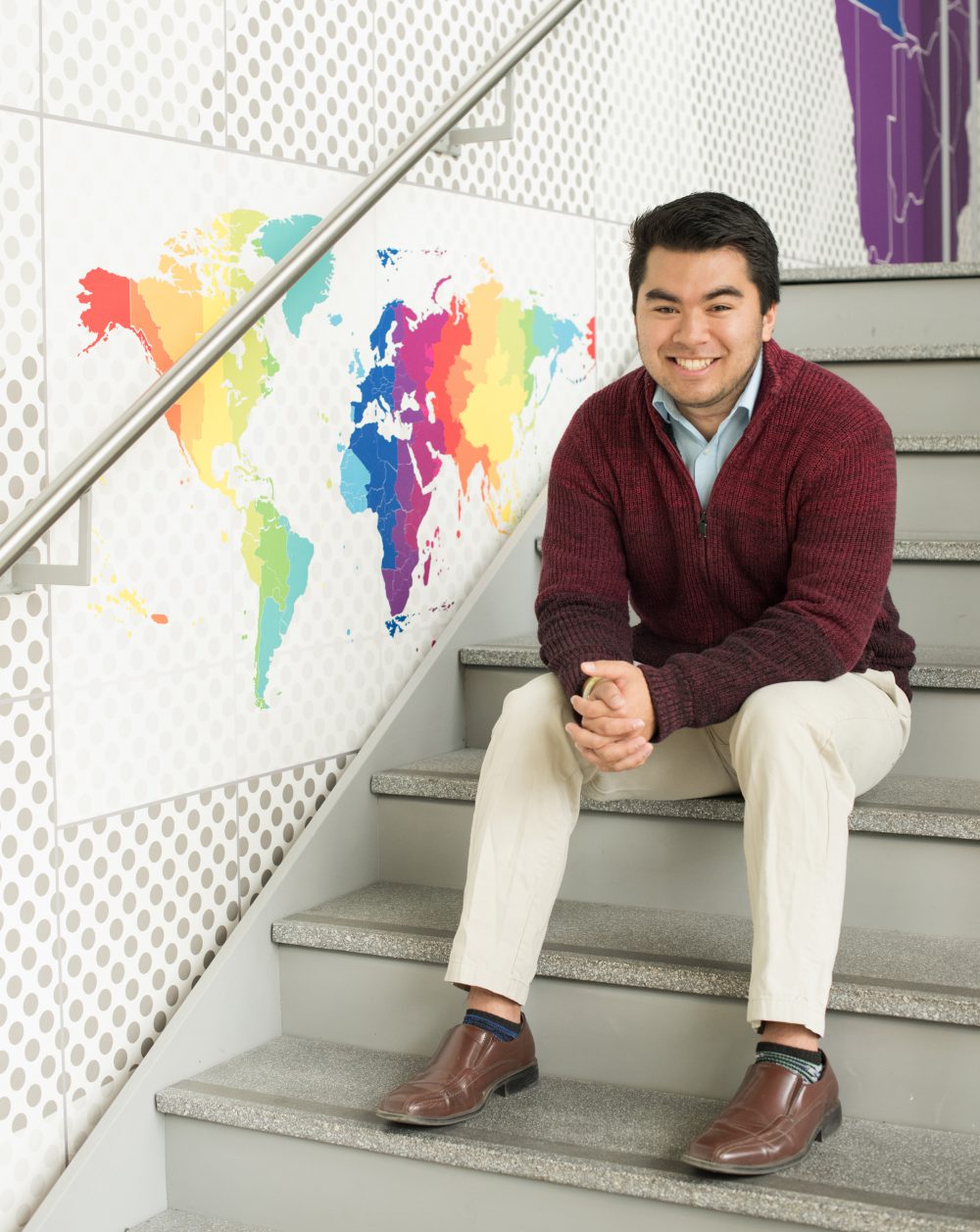 Thanks to the support and affirming experiences he’s had at the Queer Resource Center, Ha'o-Magno is a lot more accepting of himself.