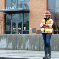 Romero has fond memories of her work building the new library at Cascade.