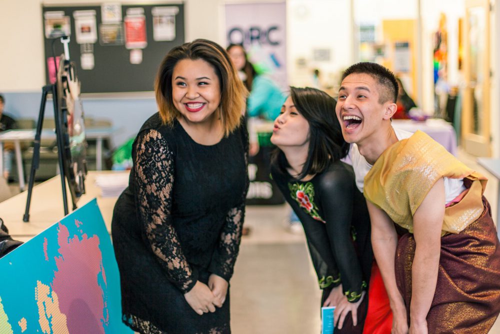 Student leaders worked hard, and played harder when the event came together.