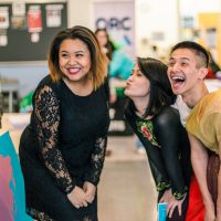 Student leaders worked hard, and played harder when the event came together.