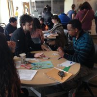 Students enjoyed games, raffles and food at the recent open house hosted by Rock Creek's multicultural and women's centers.