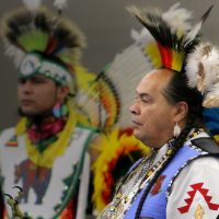 Powwow dancers