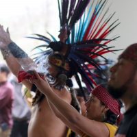 Prayers and dancing were performed by Mitotiliztli Tezcatlipoca & Titlakawan.