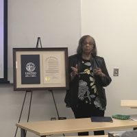 Eastland recalled that while the Civil Rights Movement was in full swing, she and her fellow young people were kept on the sidelines due to the Rev. Dr. Martin Luther King’s wish that no children should risk possible imprisonment.