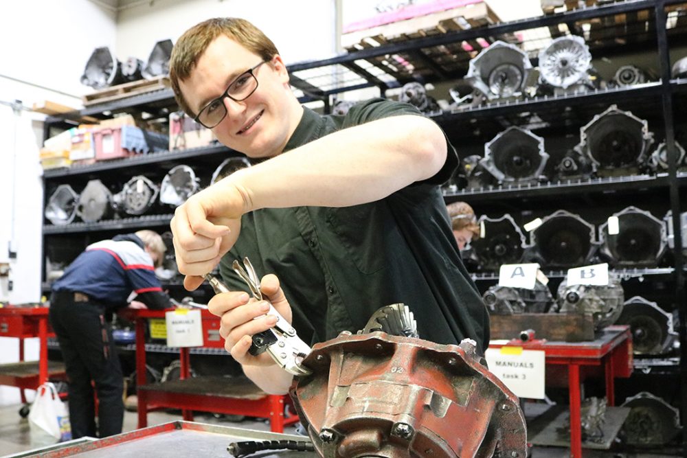 SkillsUSA Student Competitor